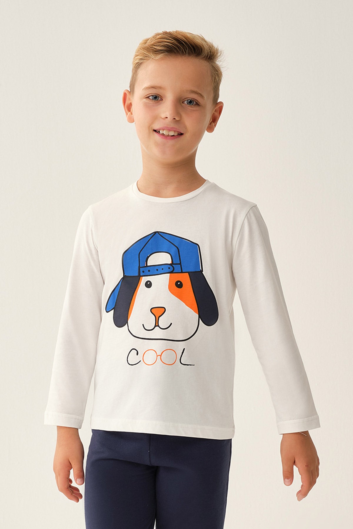 WHITE T-SHIRT LONG SLEEVE