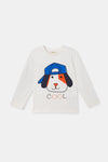 WHITE T-SHIRT LONG SLEEVE