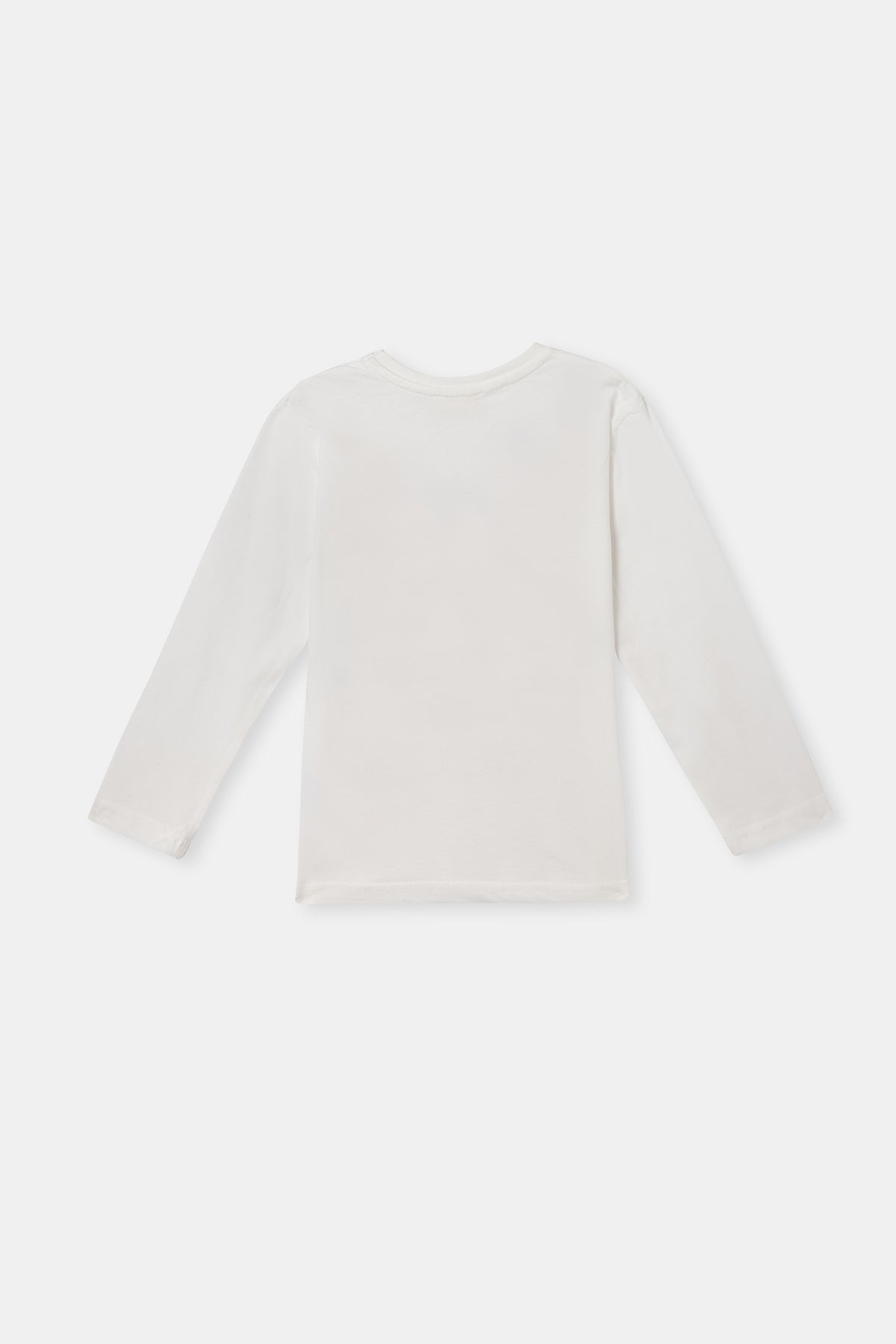 WHITE T-SHIRT LONG SLEEVE