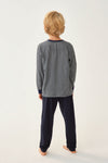 NAVY PYJAMA SET