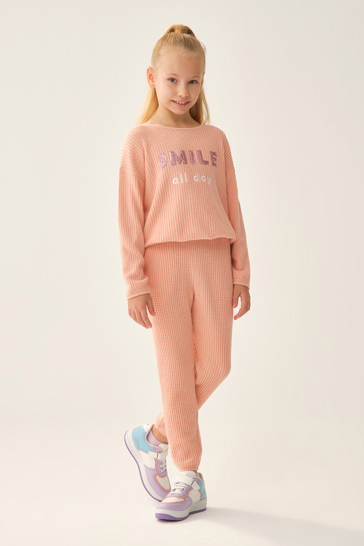 CORAL TRACKSUIT BOTTOM