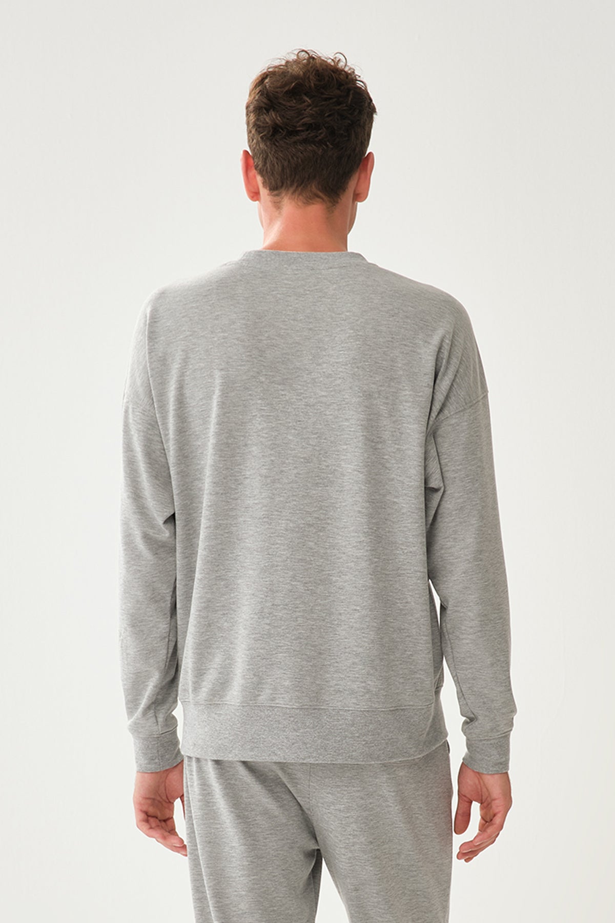 GREY MELANGE SWEATSHIRT