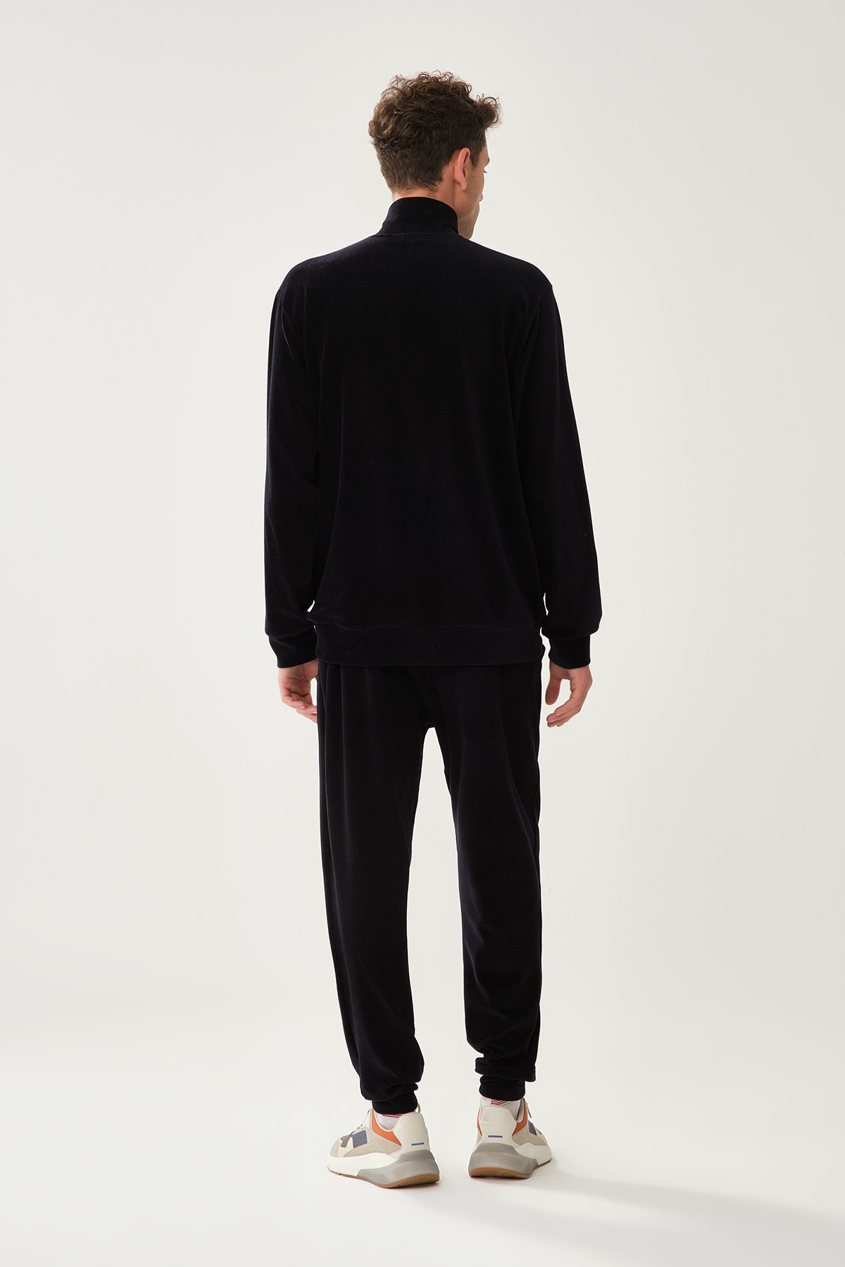 NAVY TRACKSUIT BOTTOM