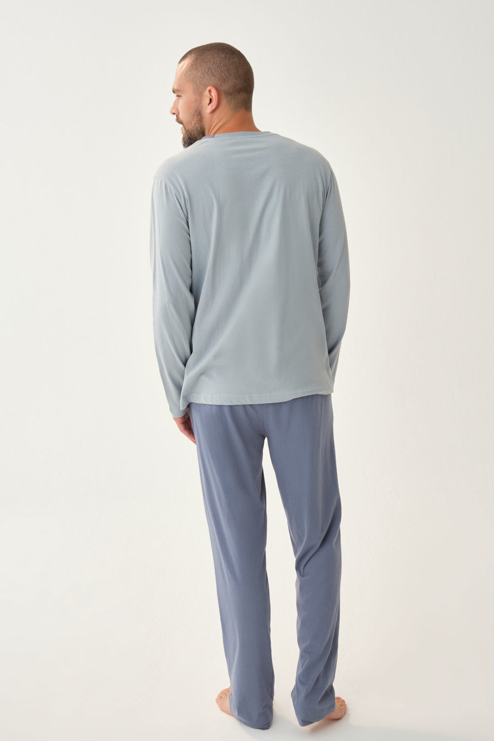 LIGHT BLUE PYJAMA SET