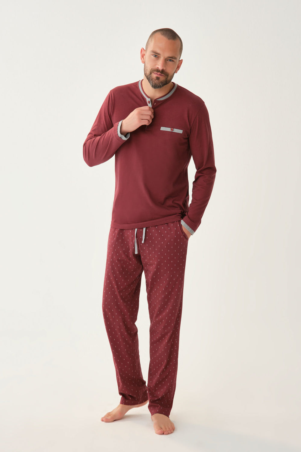 BORDEAUX PYJAMA SET