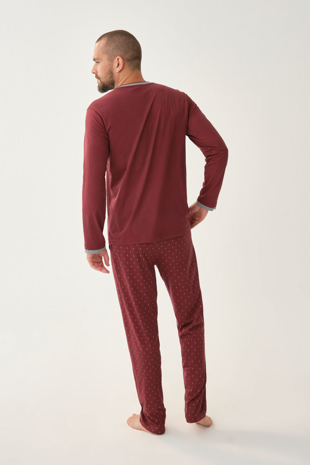 BORDEAUX PYJAMA SET