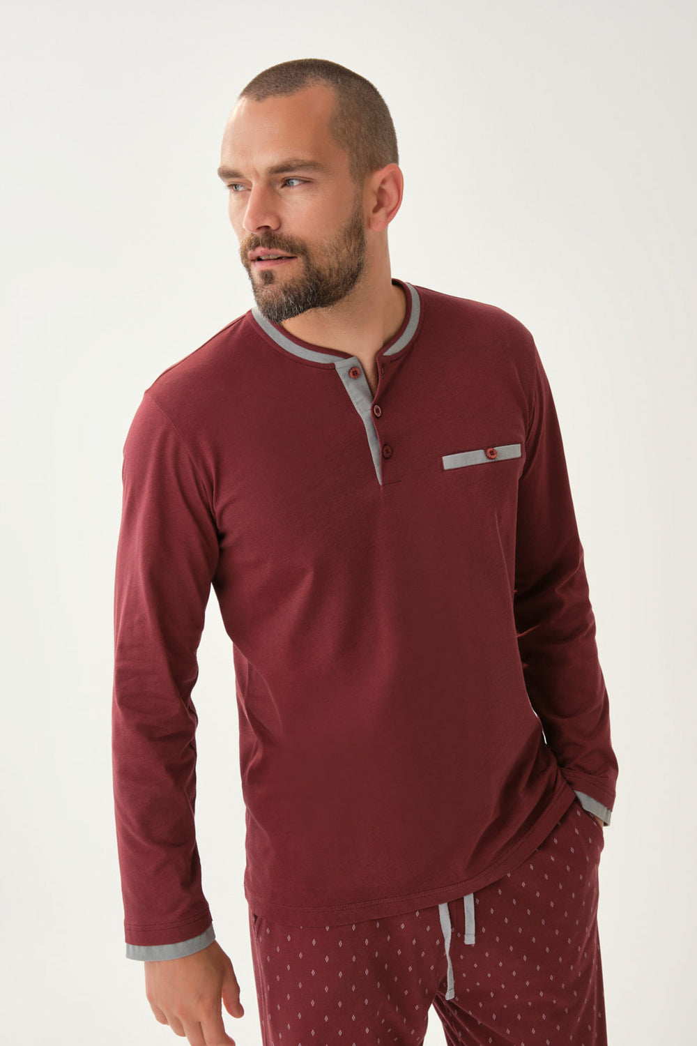 BORDEAUX PYJAMA SET