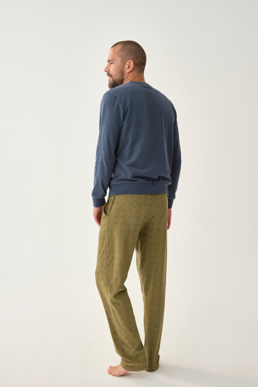 KHAKI PYJAMA SET