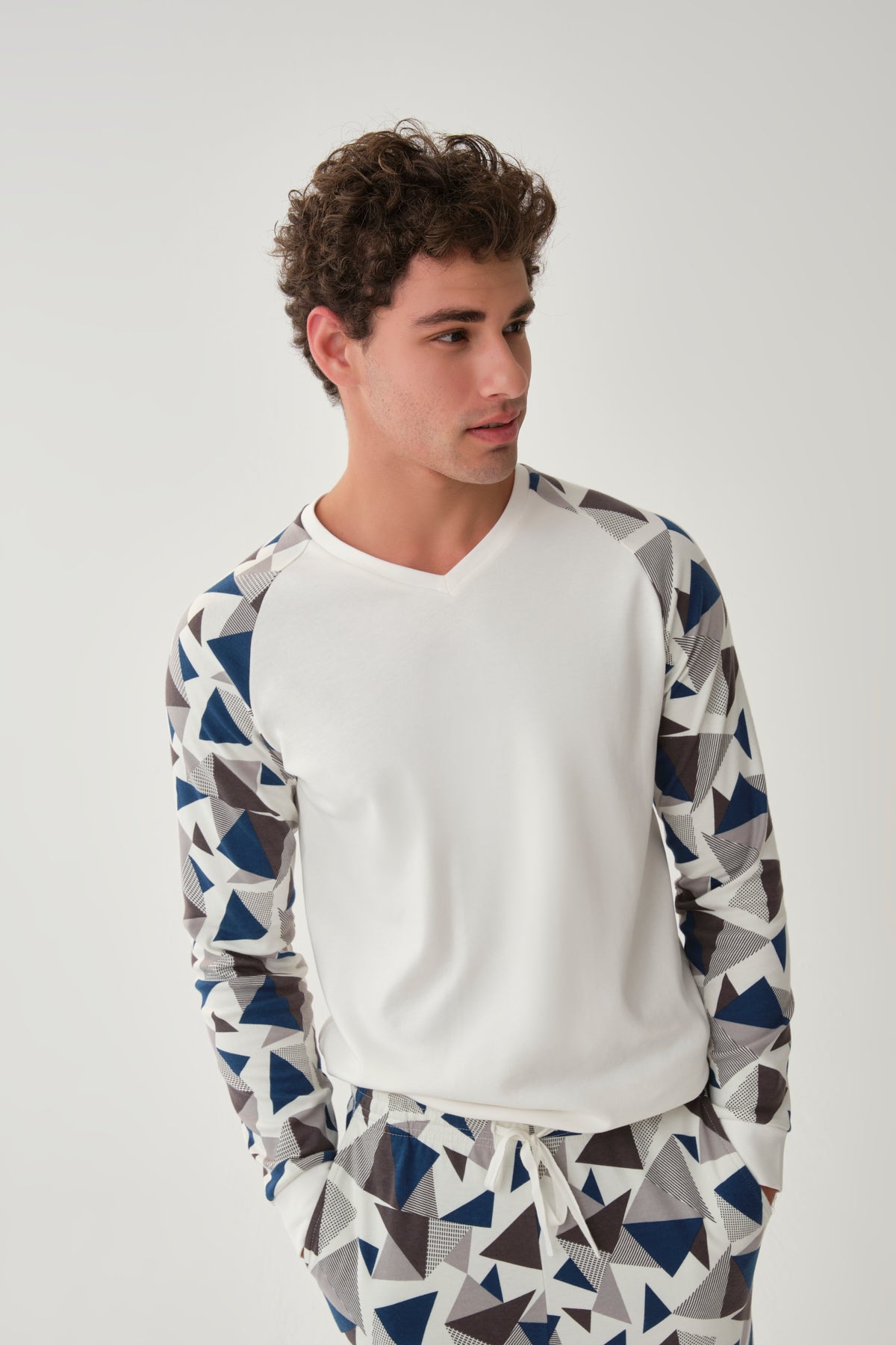 STONE GREY PYJAMA SET