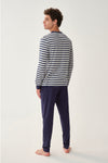 NAVY PYJAMA SET