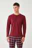 BORDEAUX PYJAMA SET