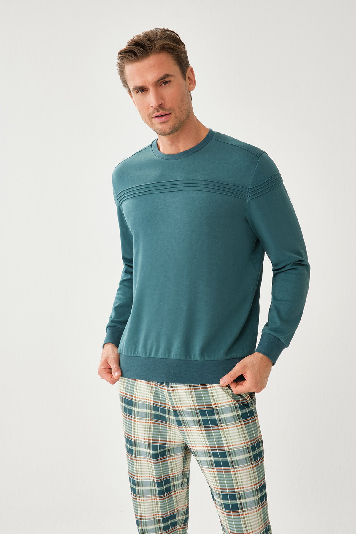 GREEN PYJAMA SET