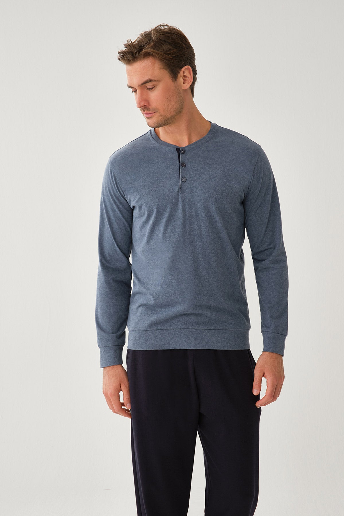 DARK BLUE PYJAMA SET