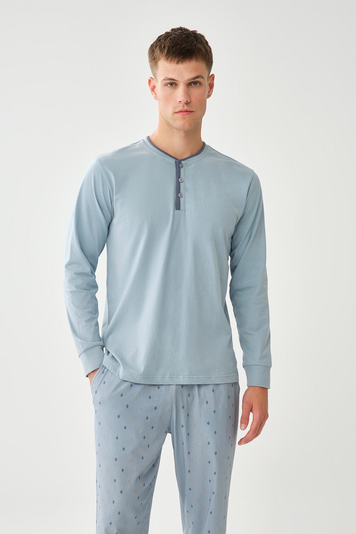 BLUE PYJAMA SET