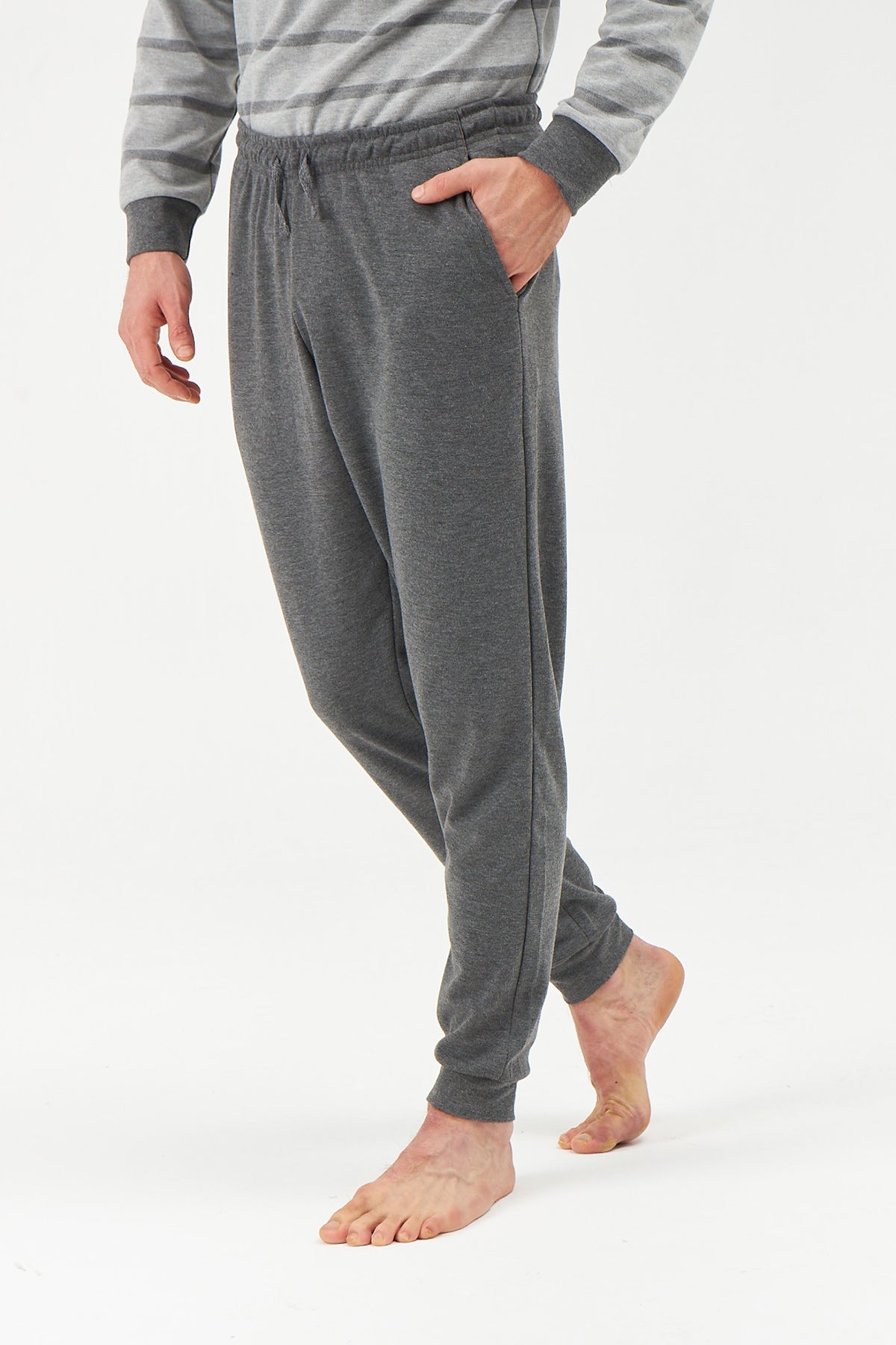 GREY PYJAMA SET