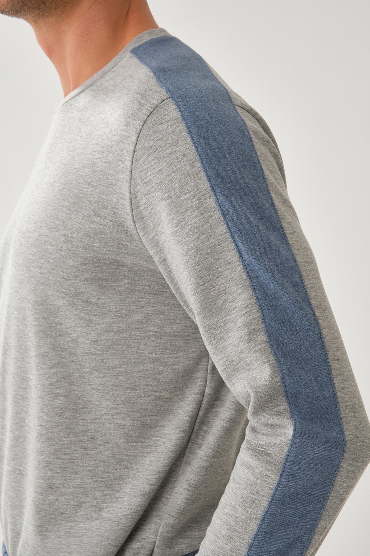 GREY MELANGE PYJAMA SET