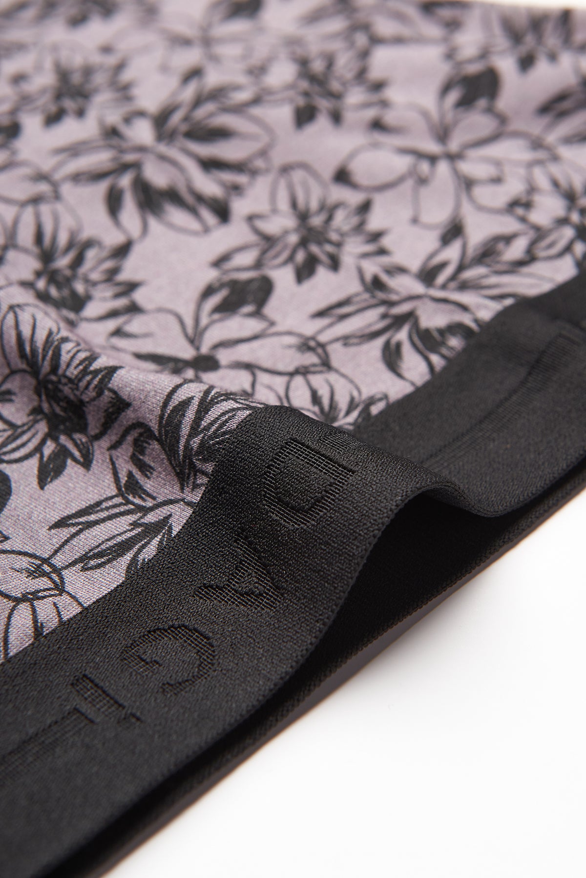 Gri D-Men Desenli Compact Penye Boxer