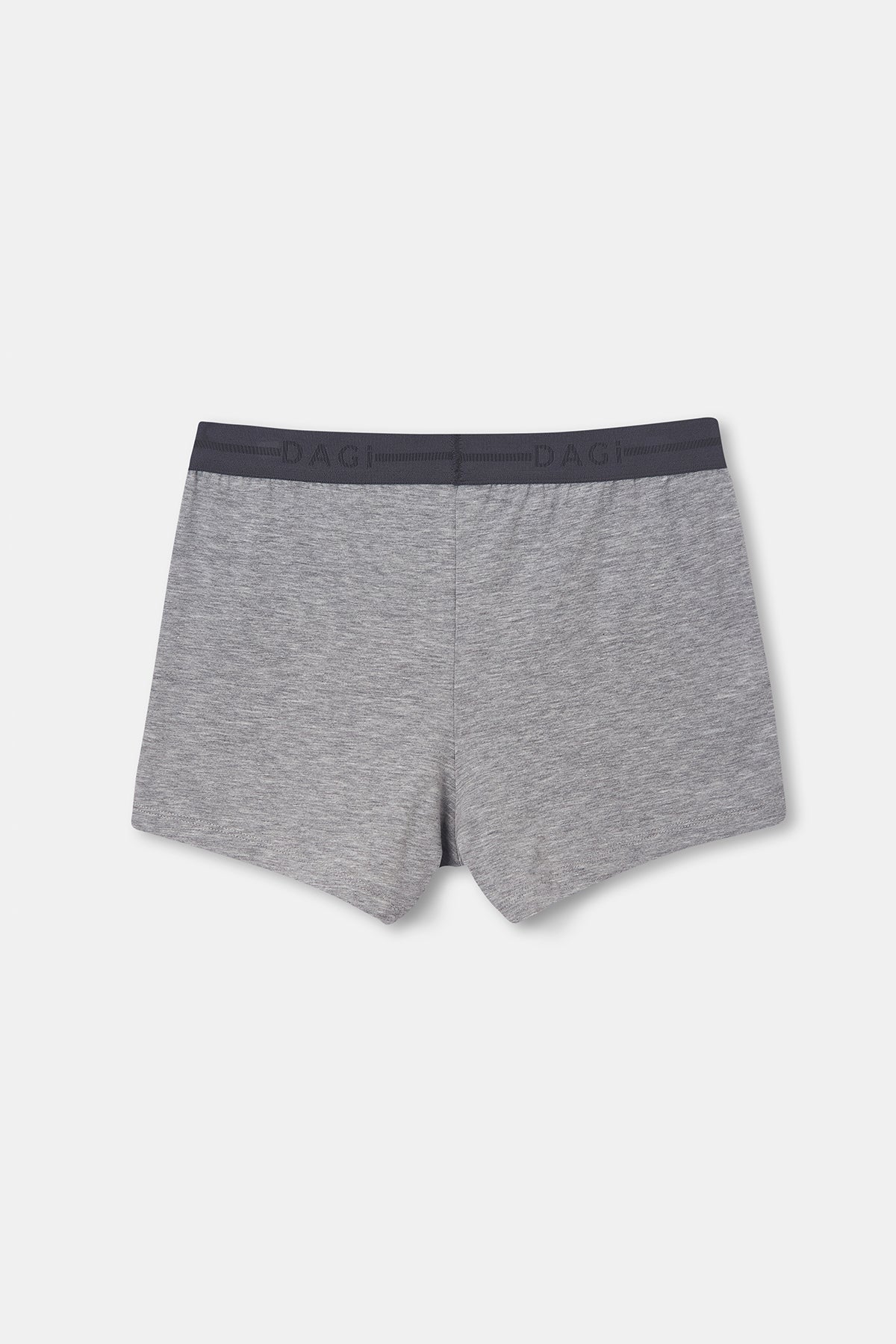 Gri Melanj D-Men Compact Penye Spor Form Boxer