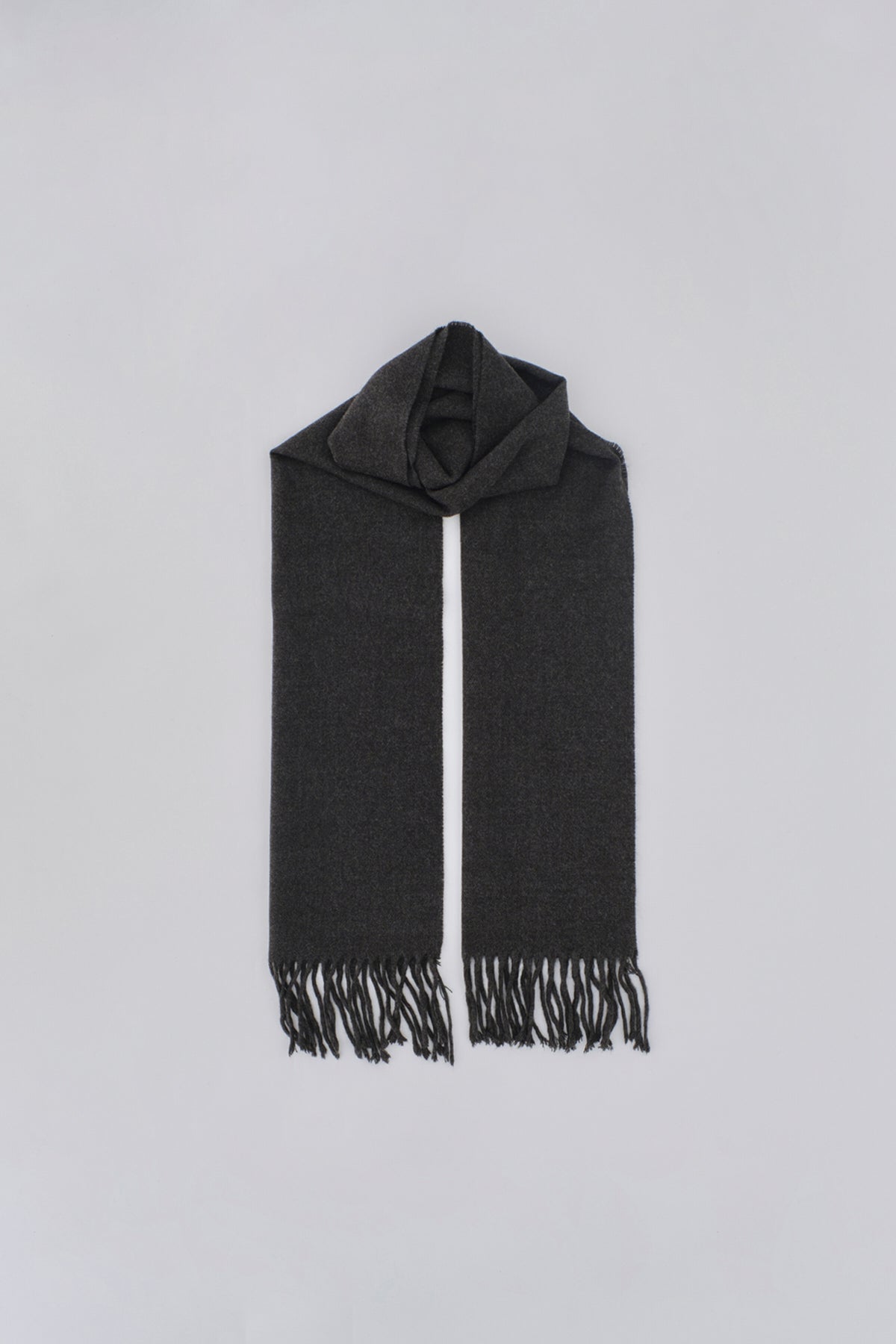 ANTHRACITE SCARF BEANIE SET