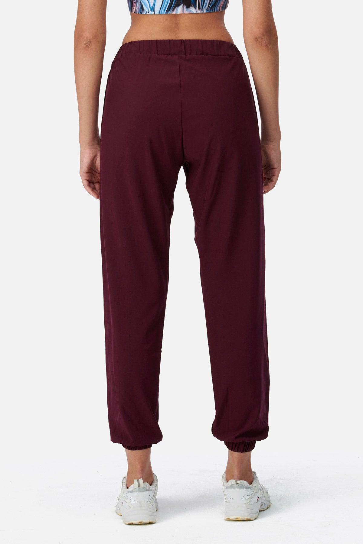 BORDEAUX TRACKSUIT BOTTOM