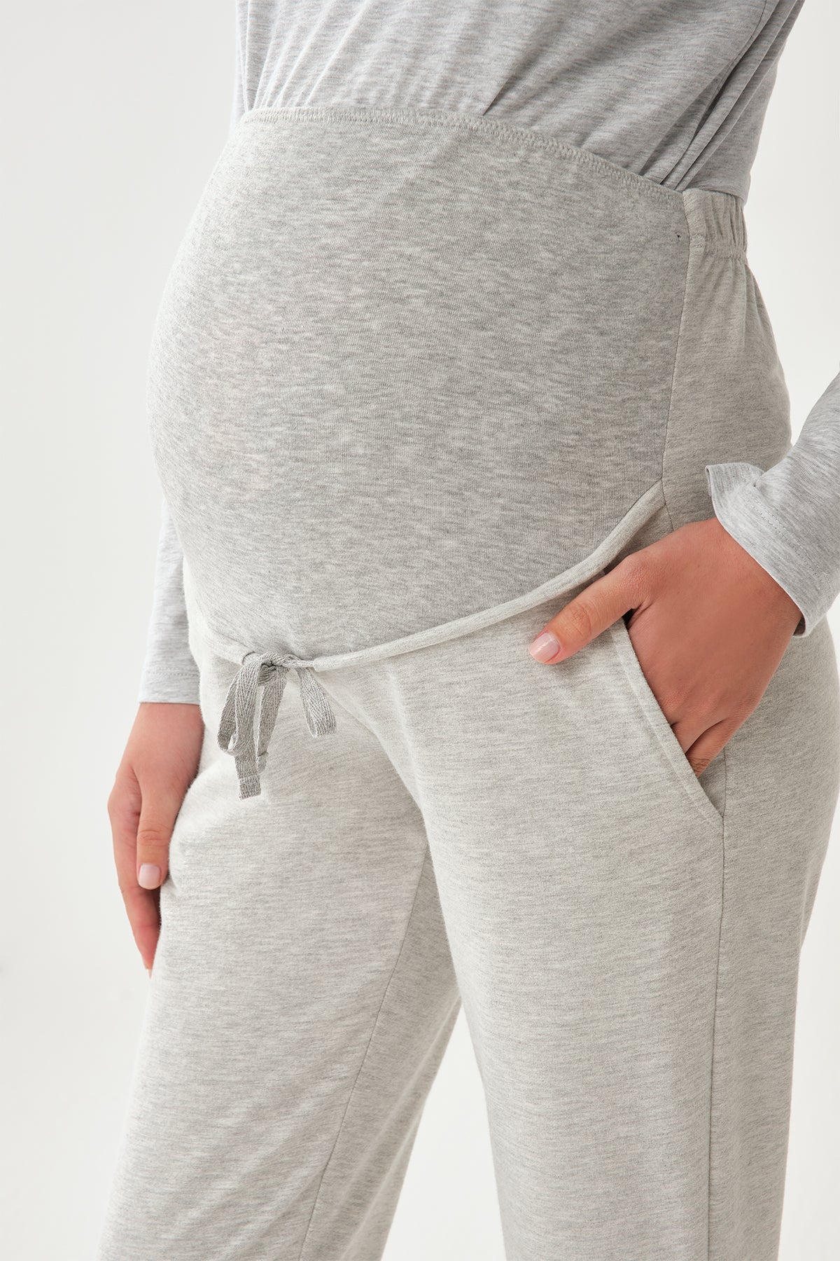 GREY MELANGE TRACKSUIT