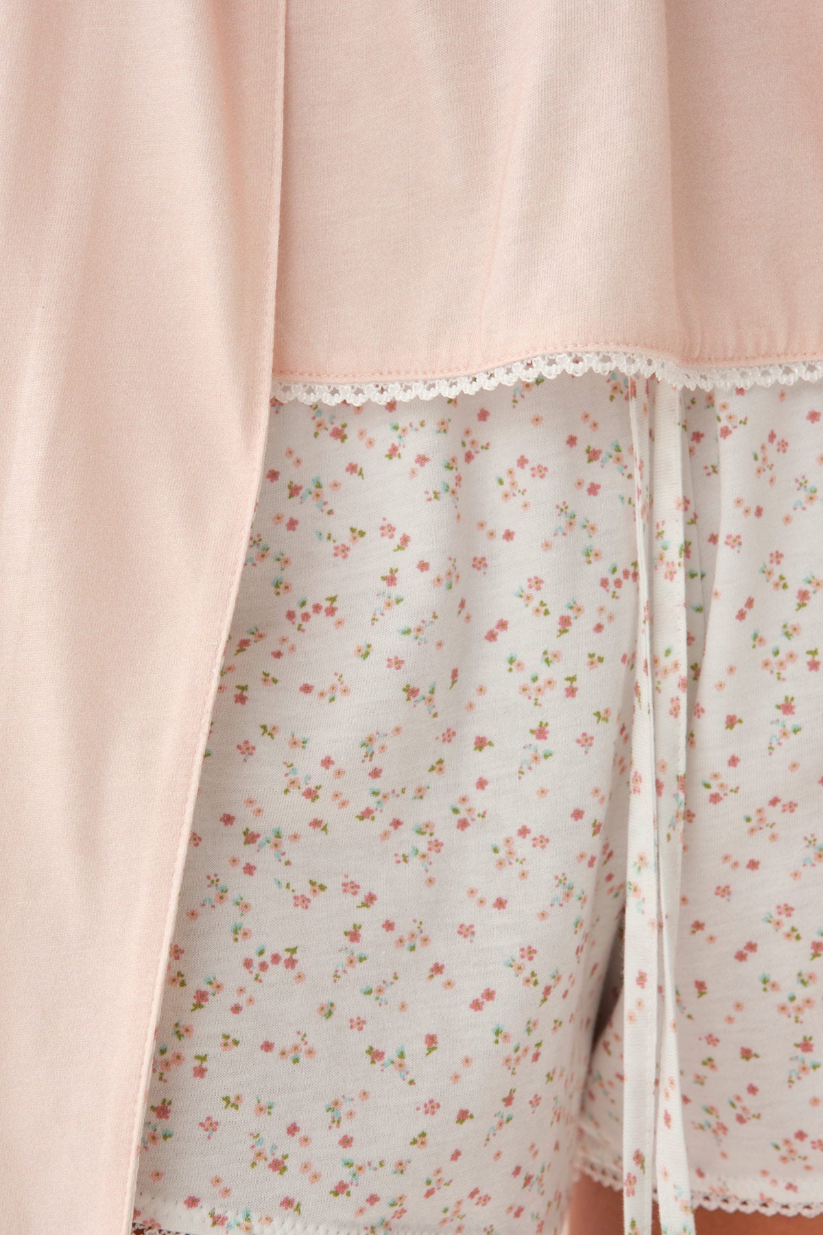 PINK SHORT PYJAMA SET