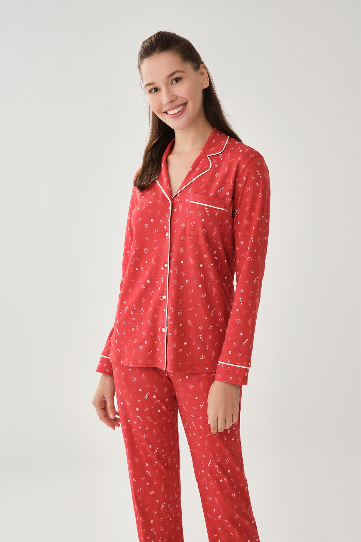 CORAL PYJAMA SET