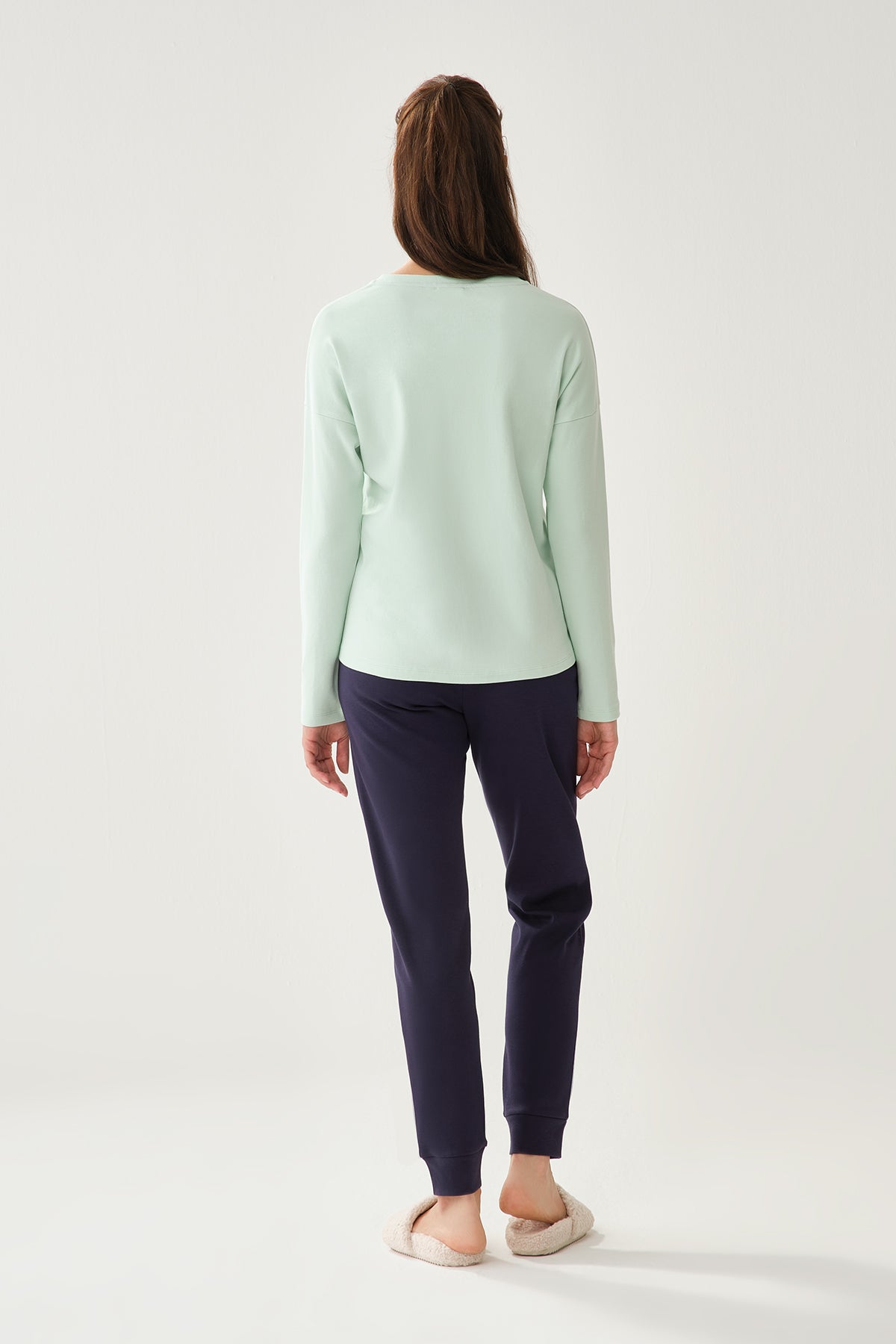 LIGHT GREEEN PYJAMA SET