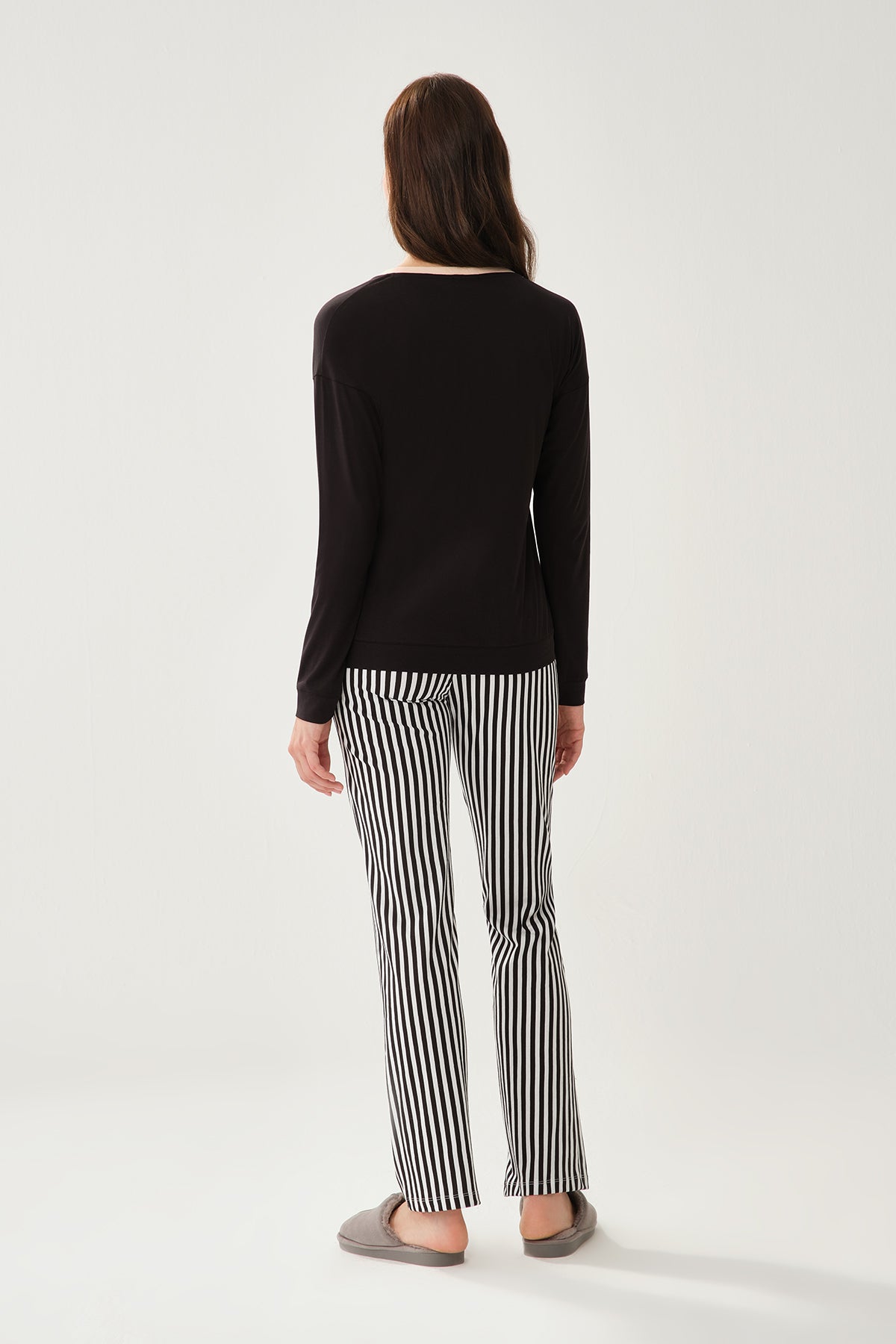 BLACK PYJAMA SET