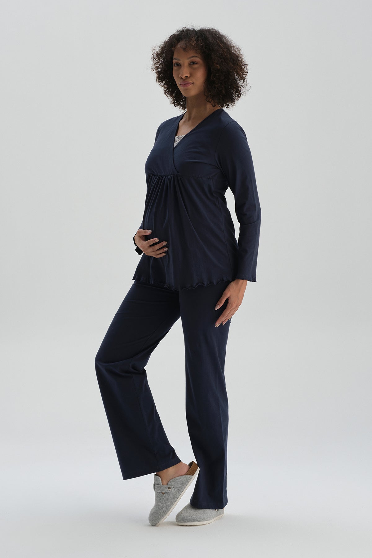 NAVY PYJAMA SET