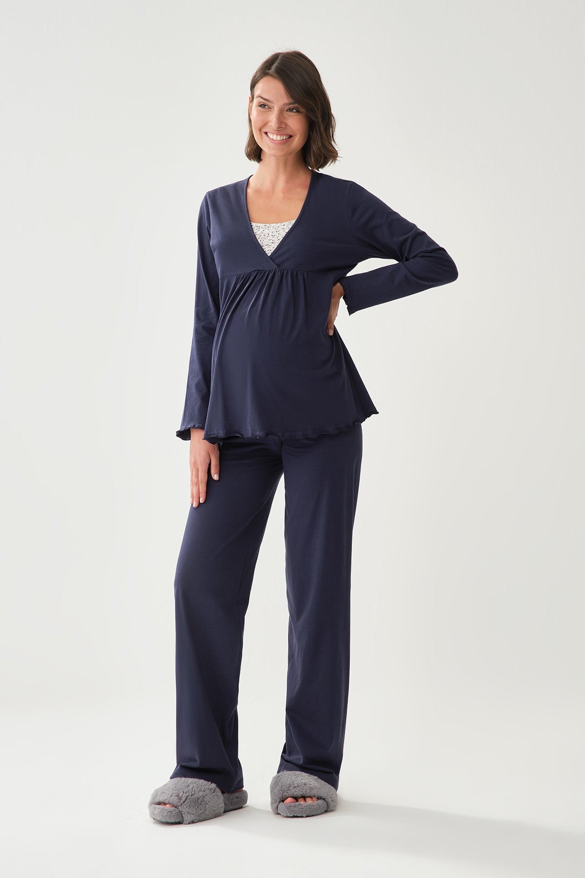 NAVY PYJAMA SET