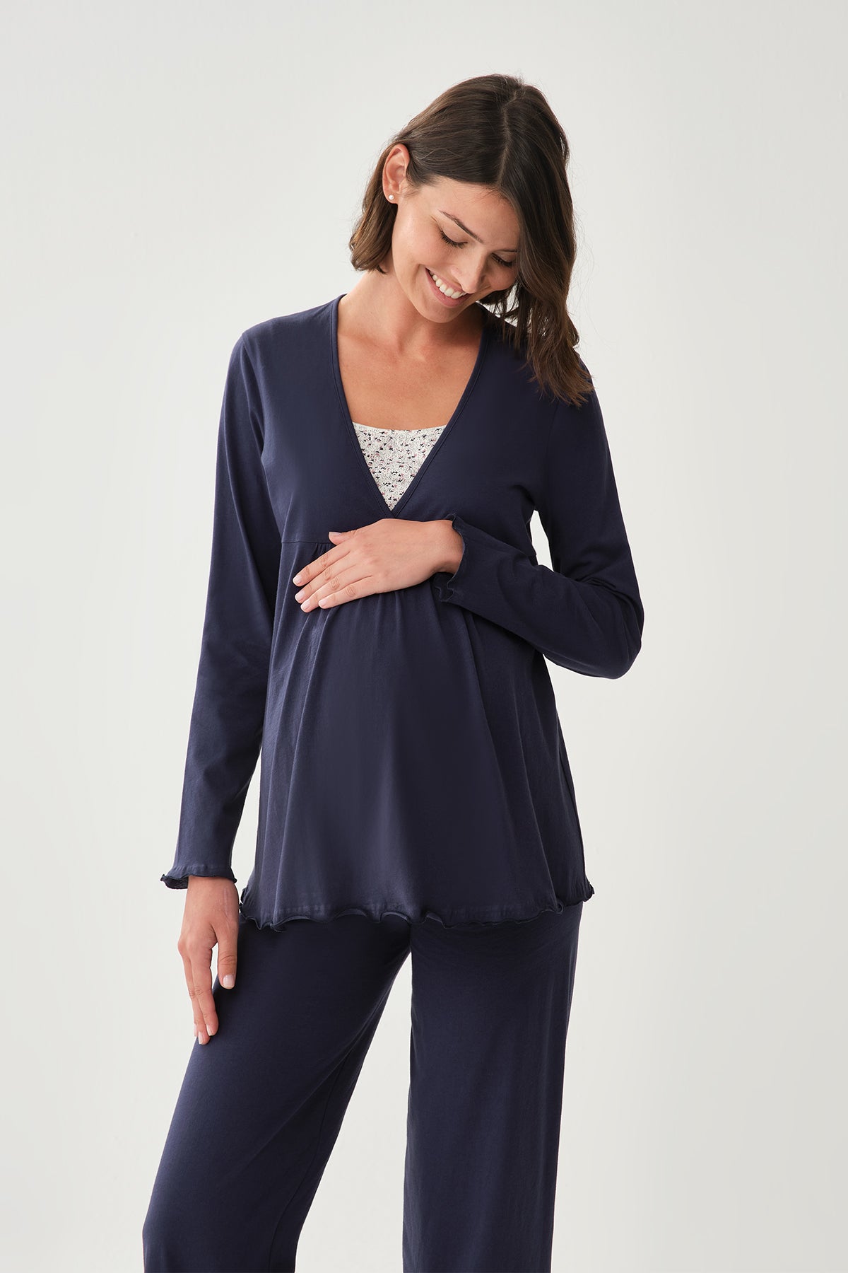 NAVY PYJAMA SET