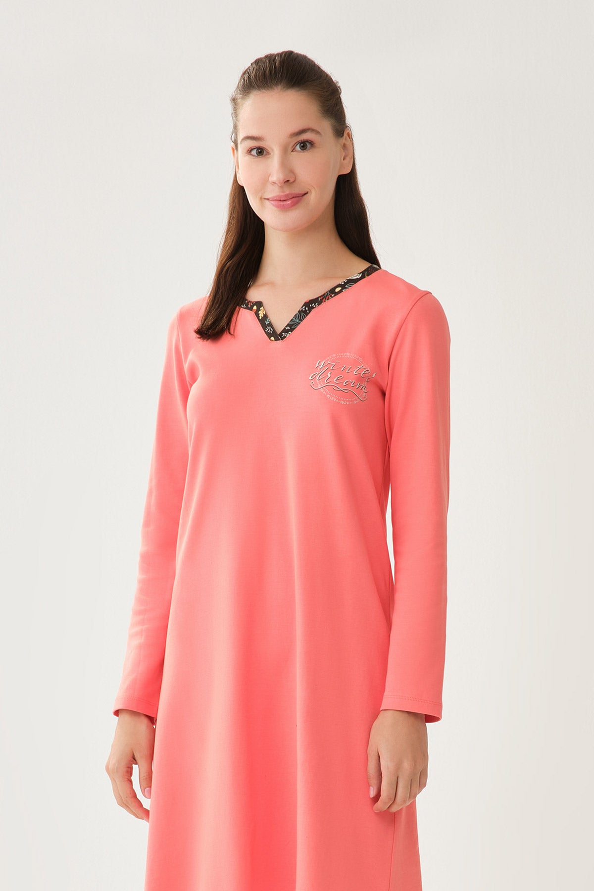 CORAL NIGHTIE