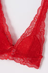RED BRALETTE