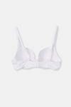 WHITE BRA