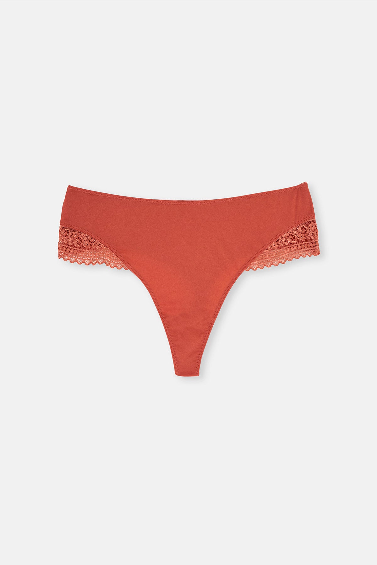 Mercan Yüksek Bel Tanga