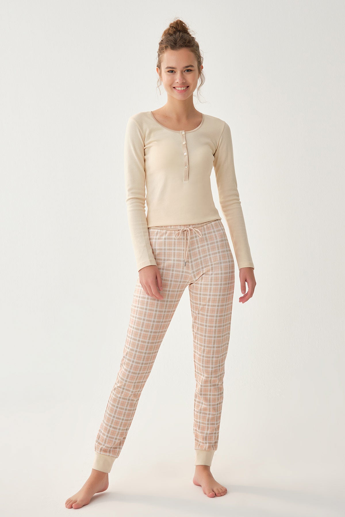 BABY PINK PYJAMA BOTTOM