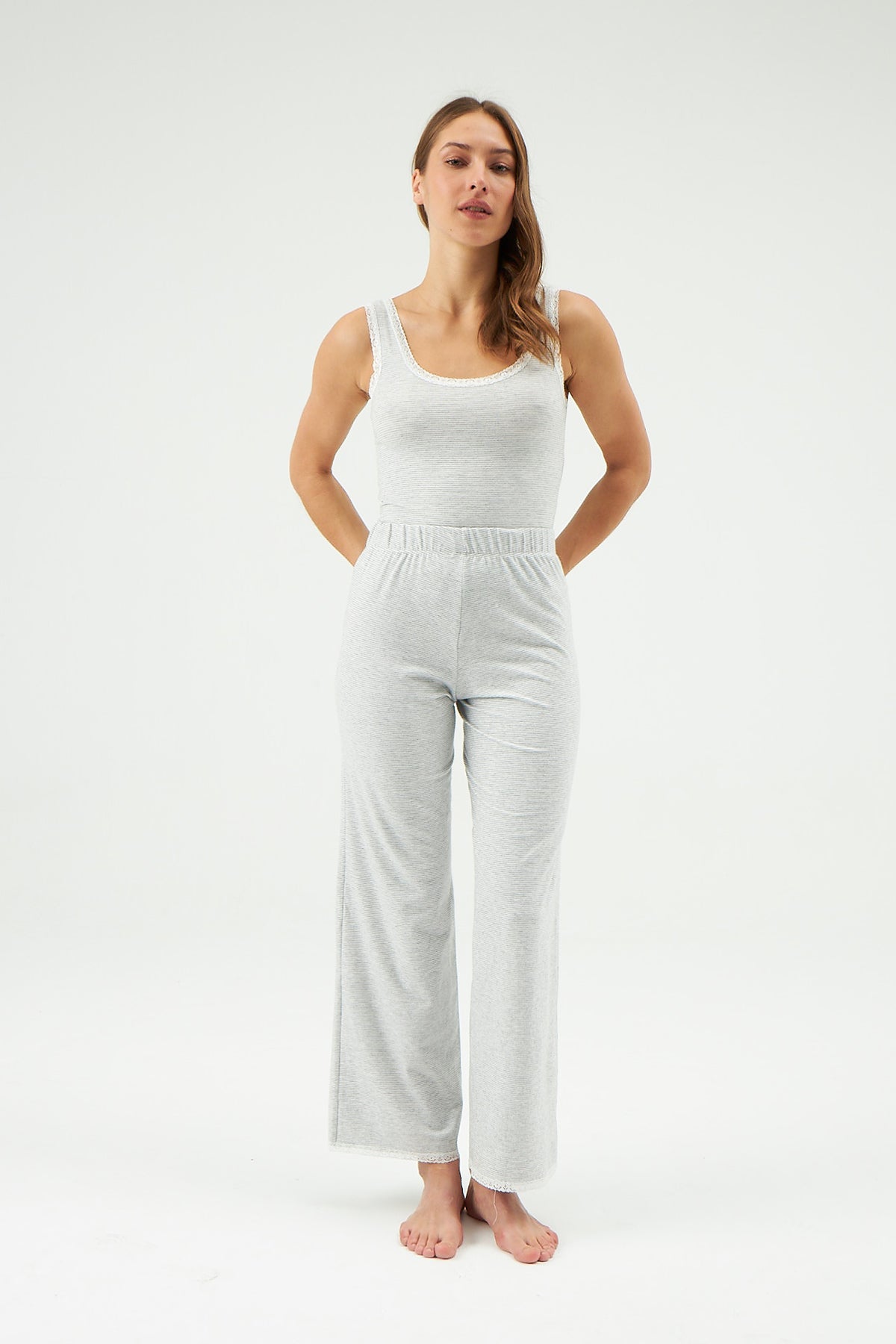 GREY PYJAMA BOTTOM