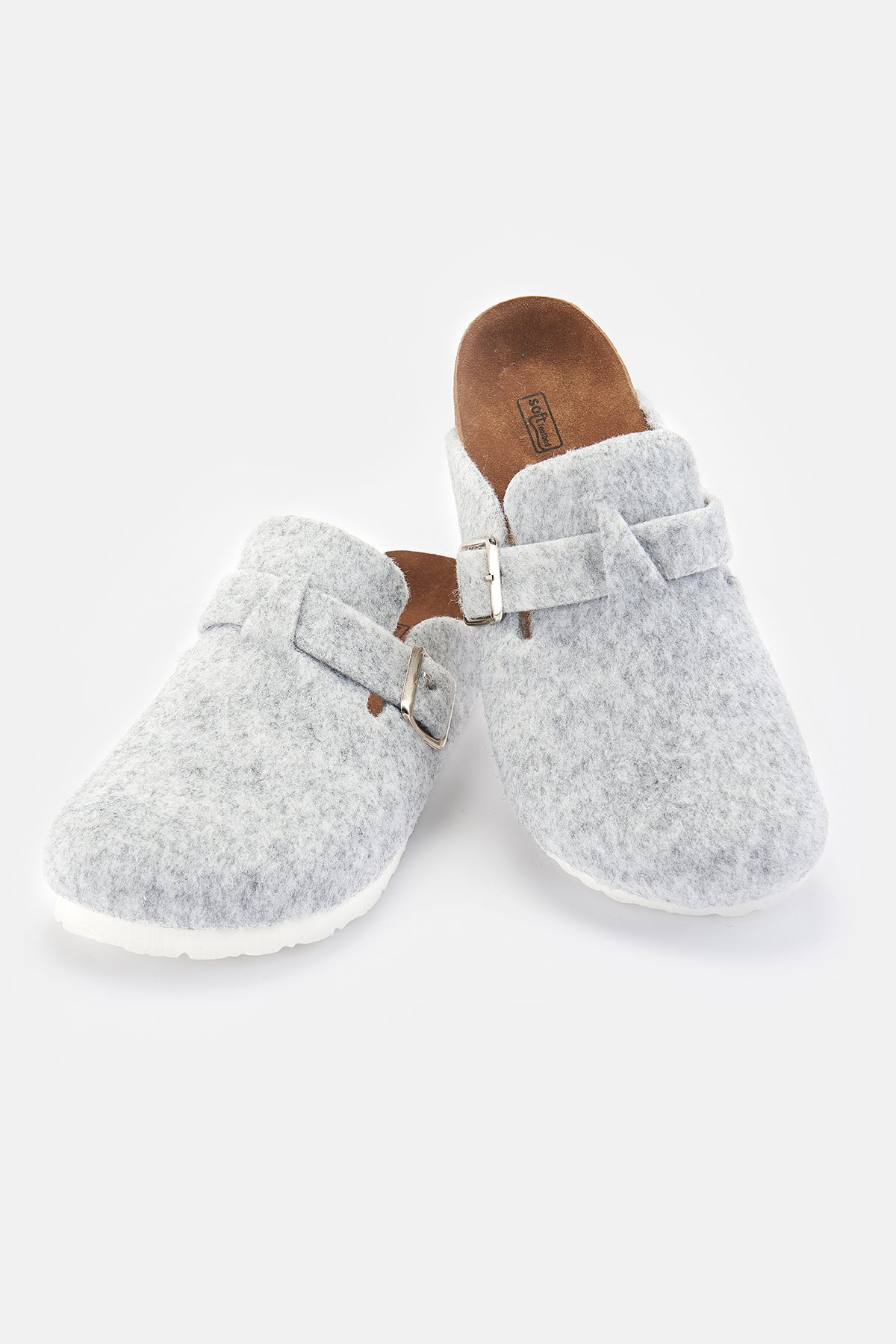 GREY SLIPPER