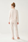 ECRU PYJAMA TOP