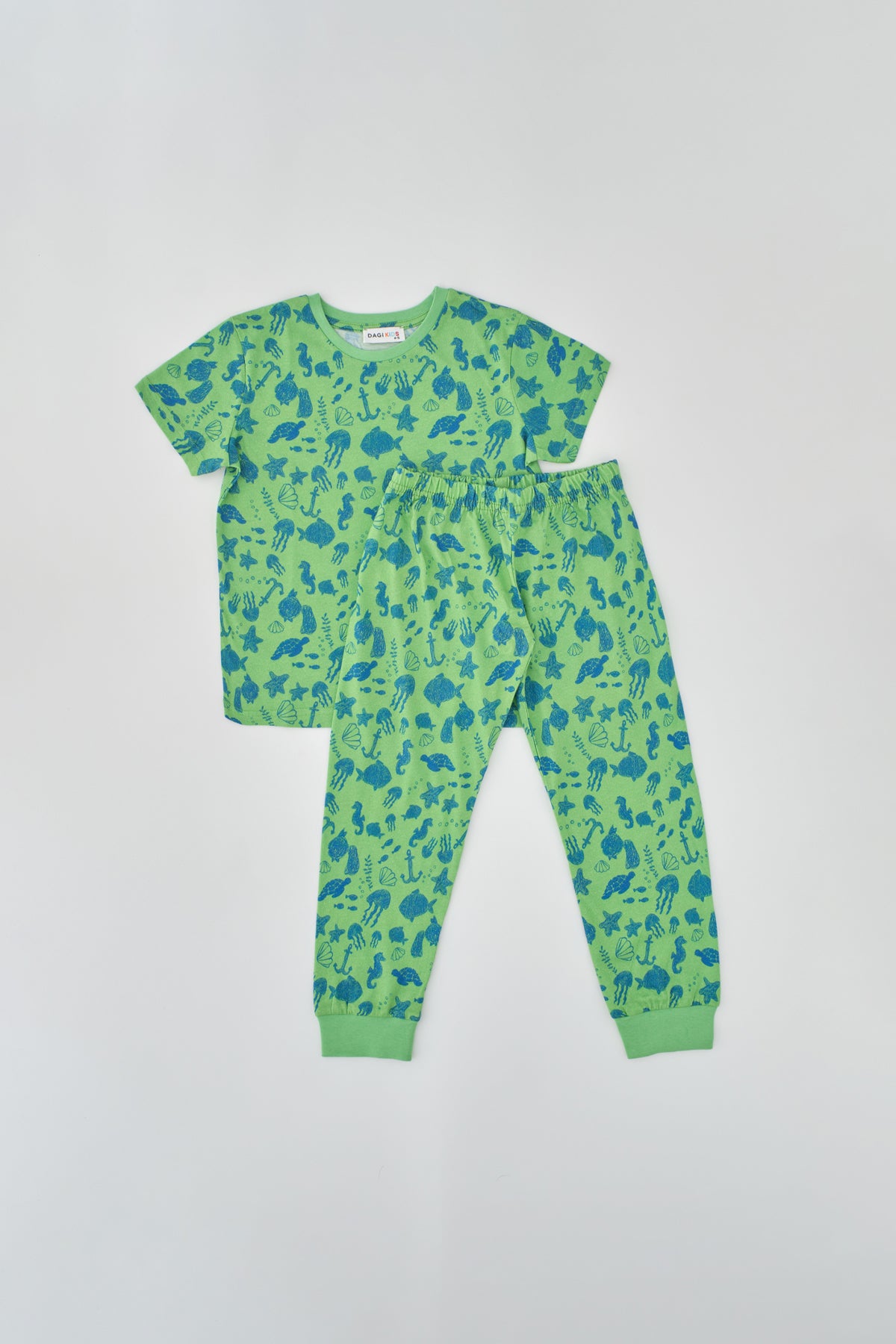 GREEN PYJAMA SET