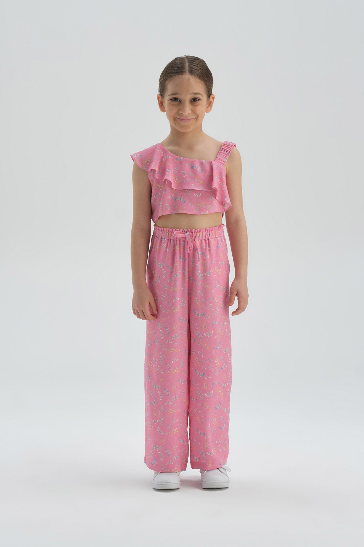 PINK PRINTED T-SHIRT