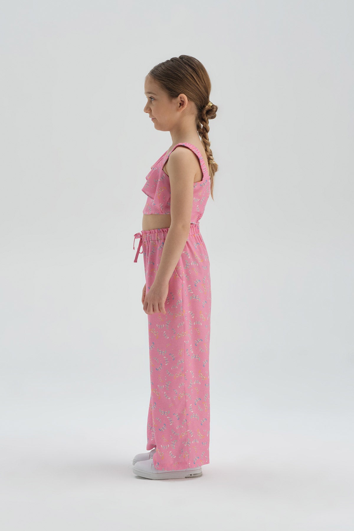 PINK PRINTED T-SHIRT