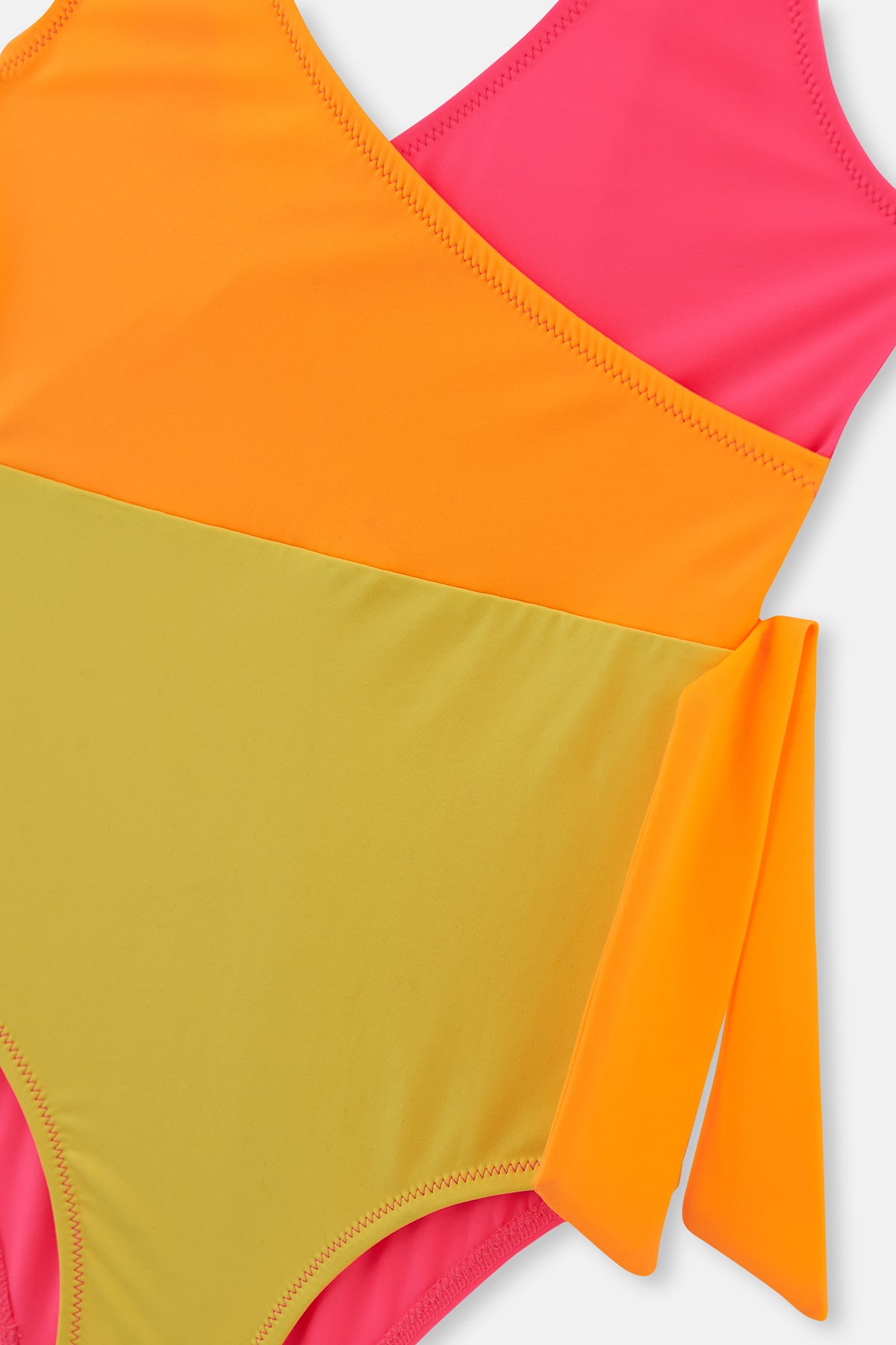 YELLOW - PINK SWIMSUIT