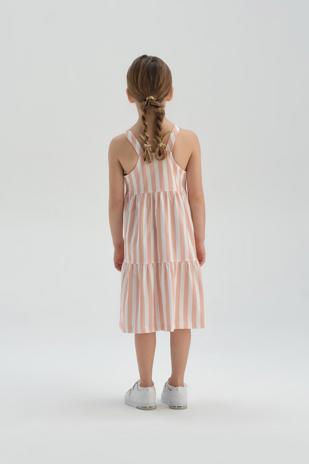 PINK STRIPED DRESS