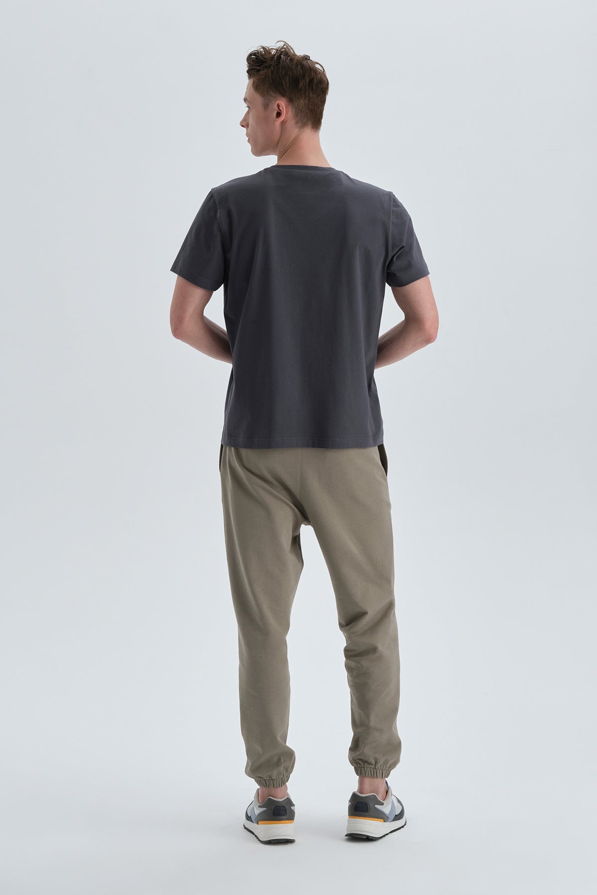 KHAKI TRACKSUIT BOTTOM