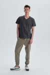 KHAKI TRACKSUIT BOTTOM