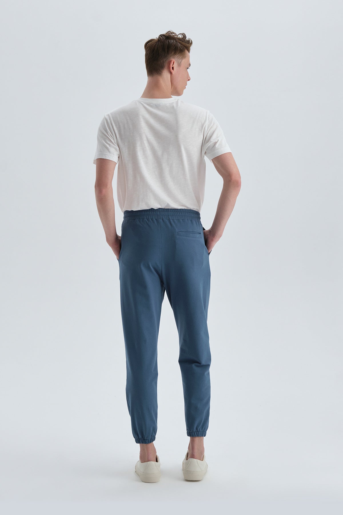 INDIGO TRACKSUIT BOTTOM