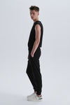 BLACK PYJAMA BOTTOM
