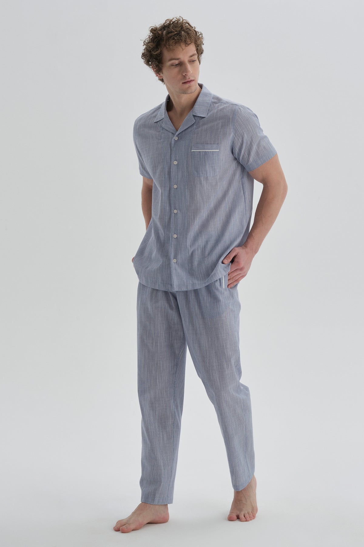 BLUE PYJAMA SET